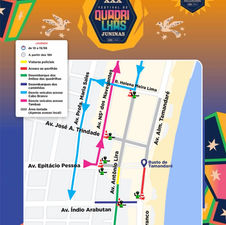 Semob-JP define esquema especial de trânsito para o Festival de Quadrilhas Juninas