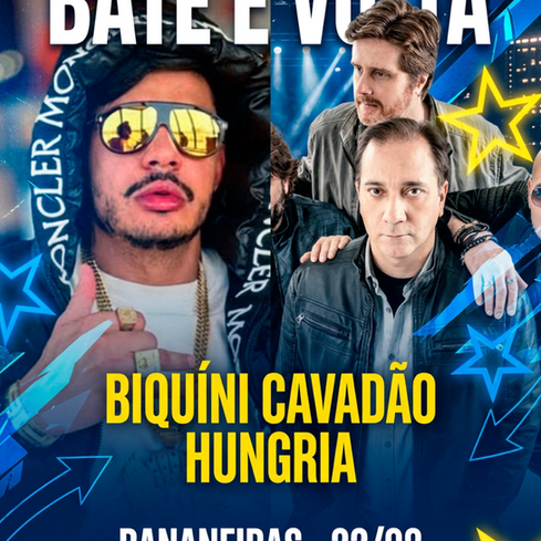 Como ir ao show gratuito de Hungria, Biquíni Cavadão e Vintage Glove em Bananeiras sem estresse (e com conforto)