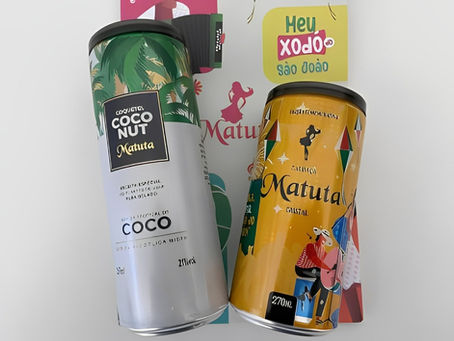 Matuta lança latas comemorativas e novo sabor Coconut para o São João 2025