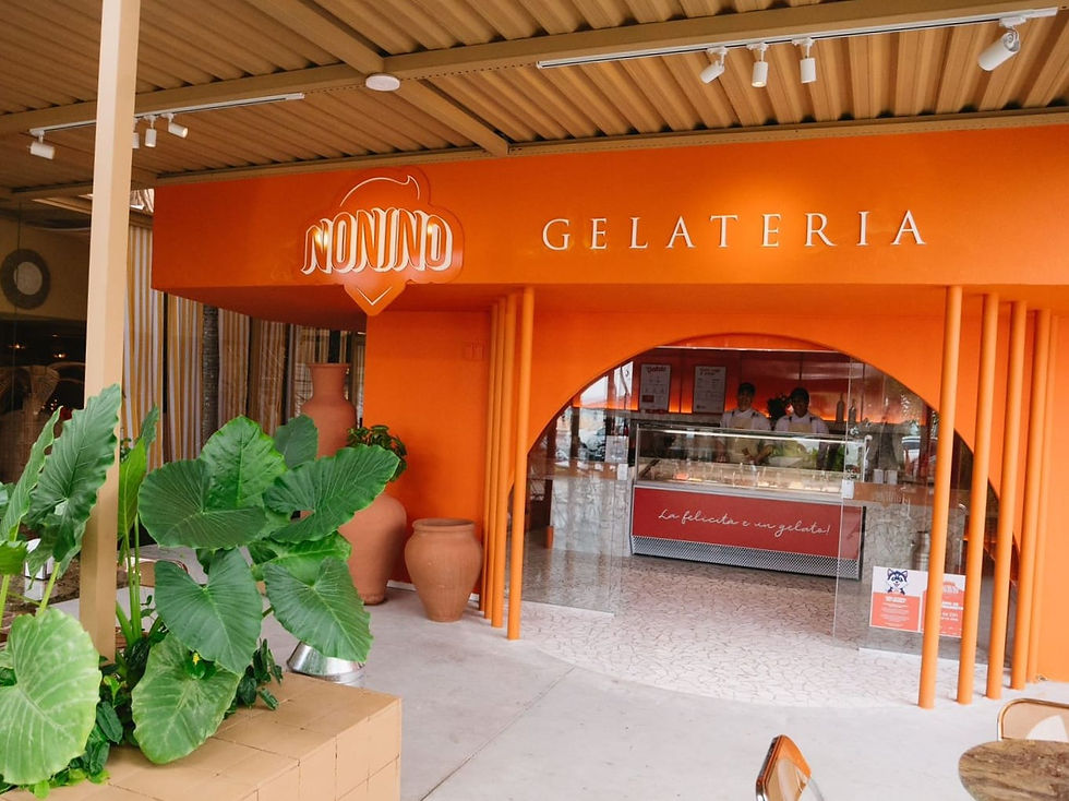 fachada da gelateria