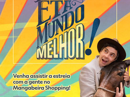 Mangabeira Shopping e TV Cabo Branco promovem exibição especial do 1º capítulo da novela “Êta Mundo Melhor”
