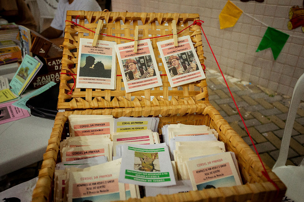 Feira de Cordel apresenta cordelistas e forrozeiros nesta sexta-feira e sábado no Busto de Tamandaré