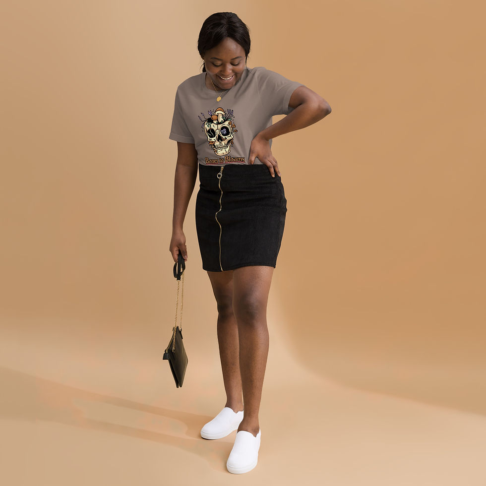 Thumbnail: Bones to Blooms Unisex t-shirt