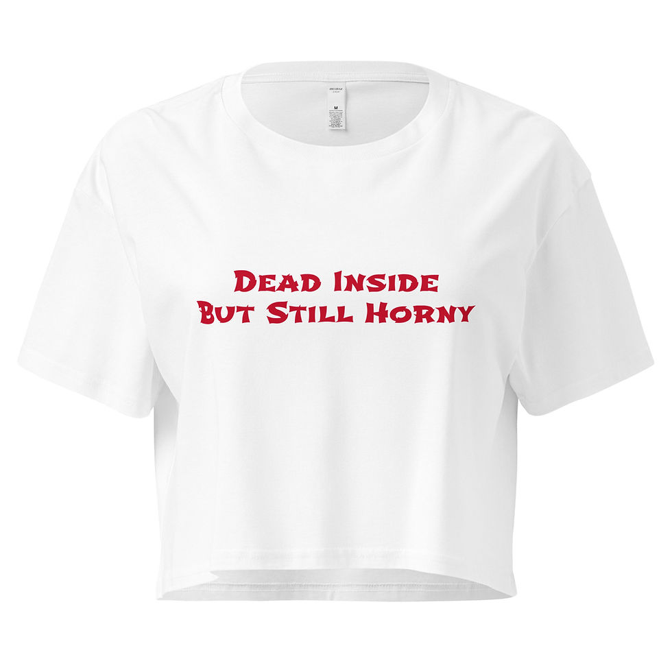 Thumbnail: Dead Inside crop top