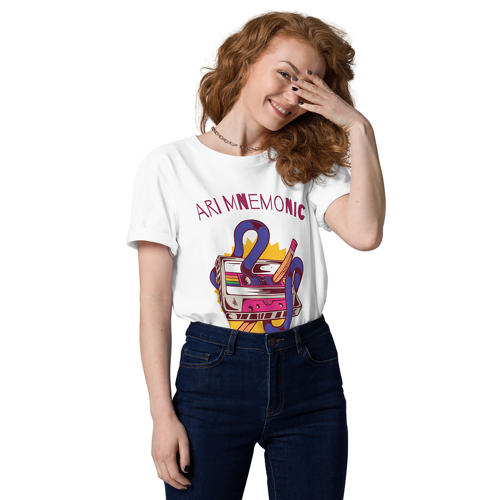 Thumbnail: Mnemonic Cassette Unisex t-shirt