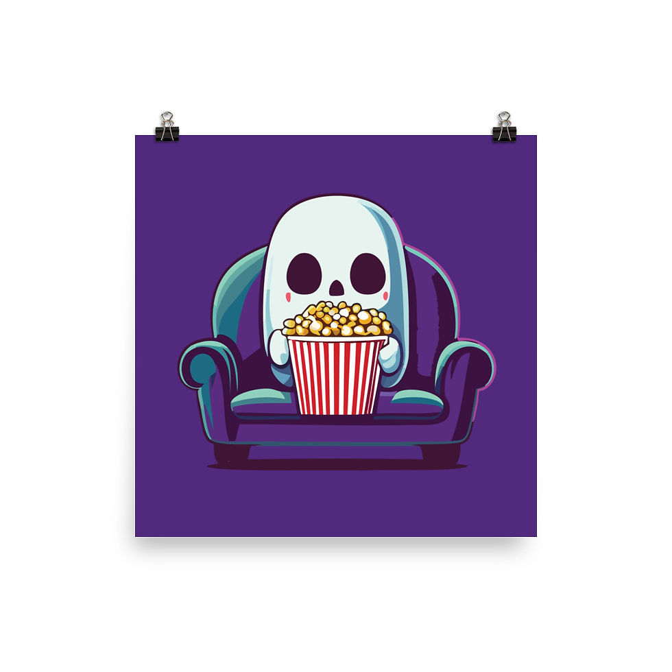 Thumbnail: Ghostly Movie Munchies Poster