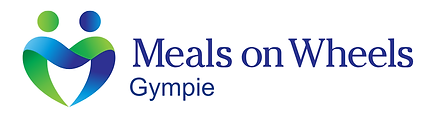 Blue and Green Meals on Wheels Gympie logo