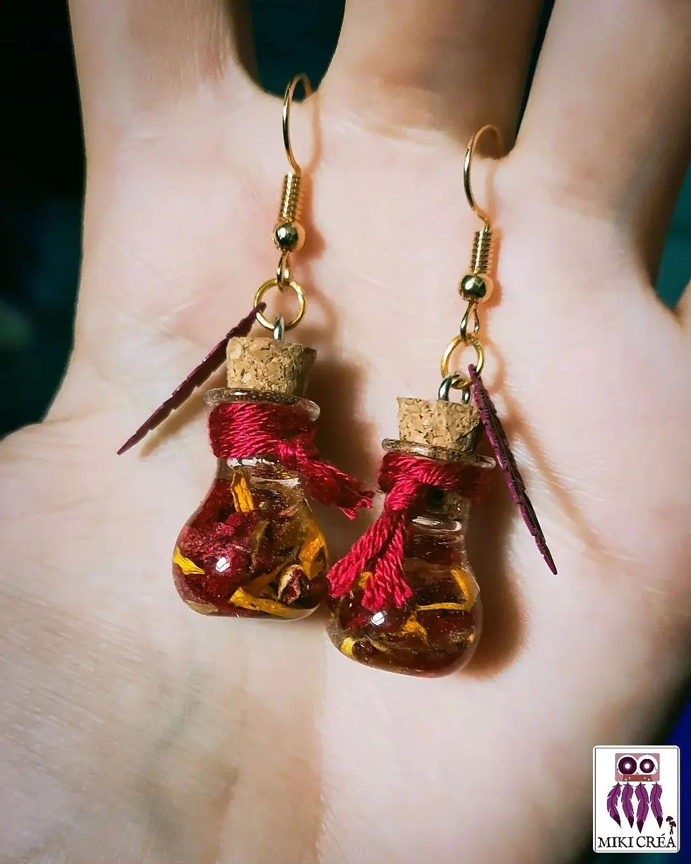 Miniature : Fioles de murmure équinoxe sang-dragon & feu