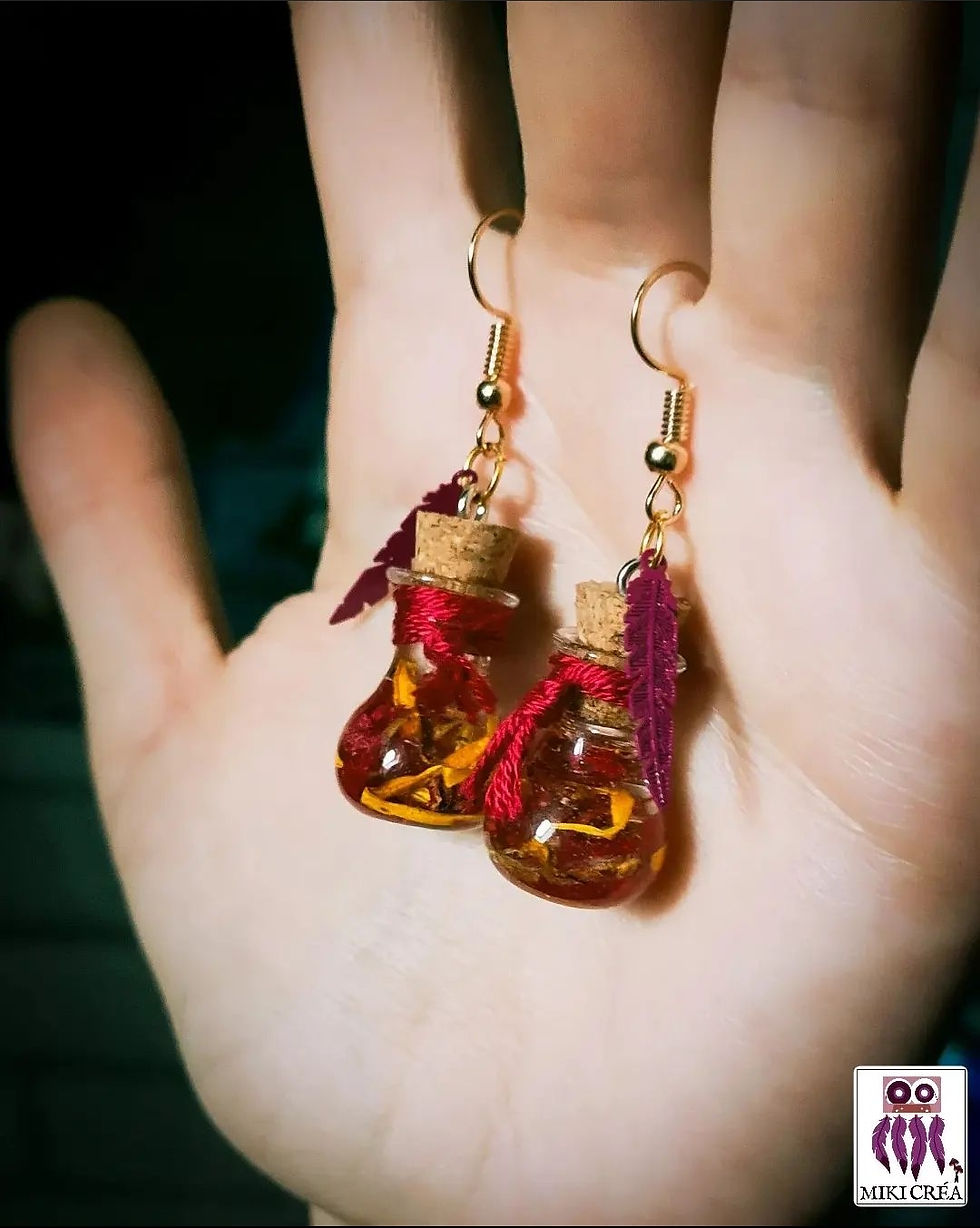 Miniature : Fioles de murmure équinoxe sang-dragon & feu