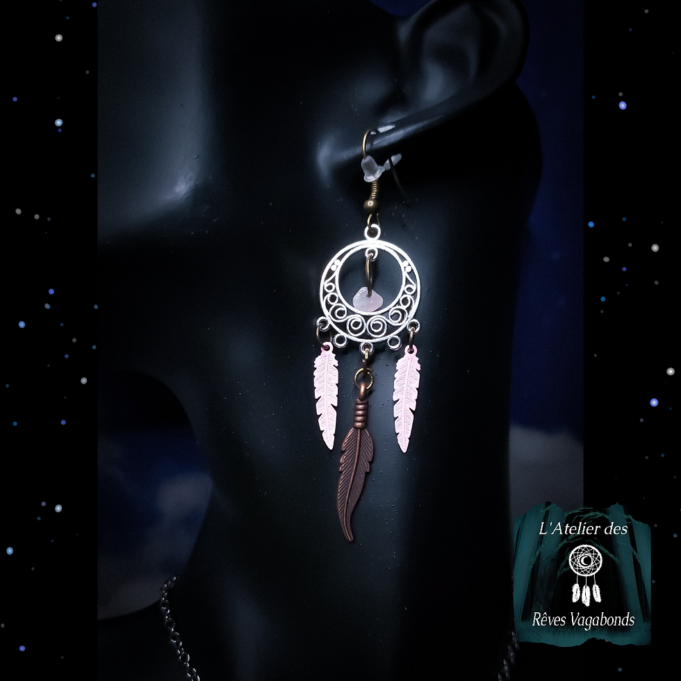 Miniature : Murmure cristallin terre & aurore