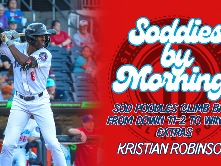 Sod Poodles storm back from 9 down before Robinson walked it off
