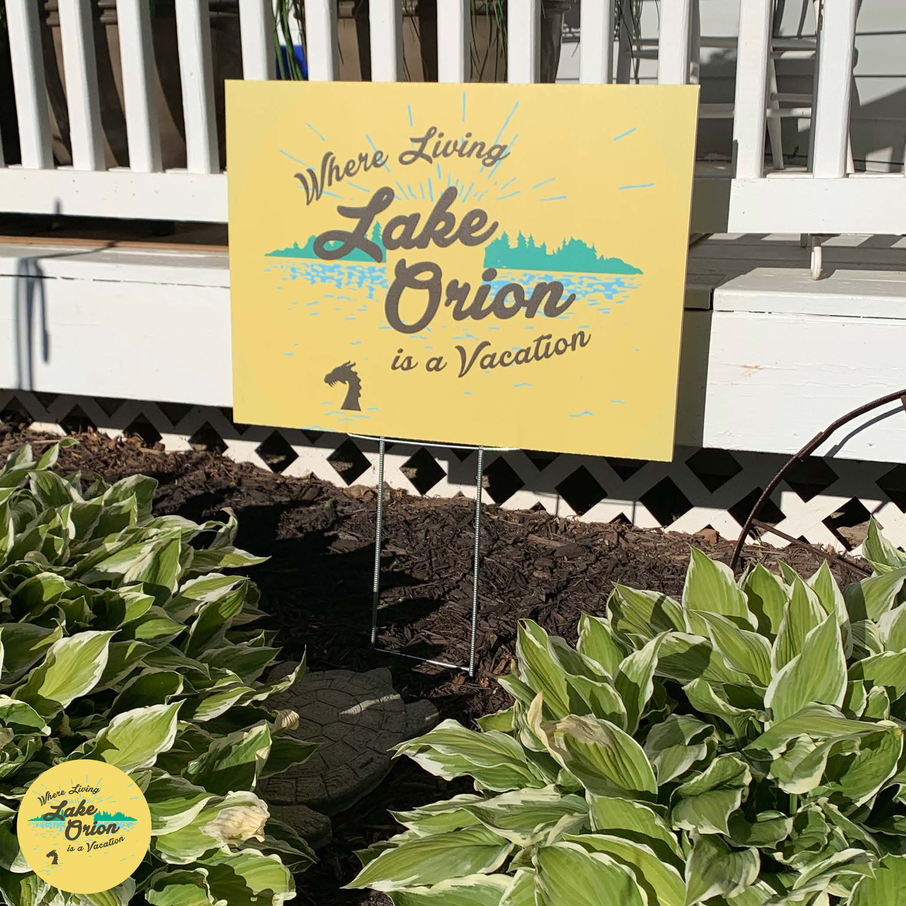 Lake Orion Yard Sign