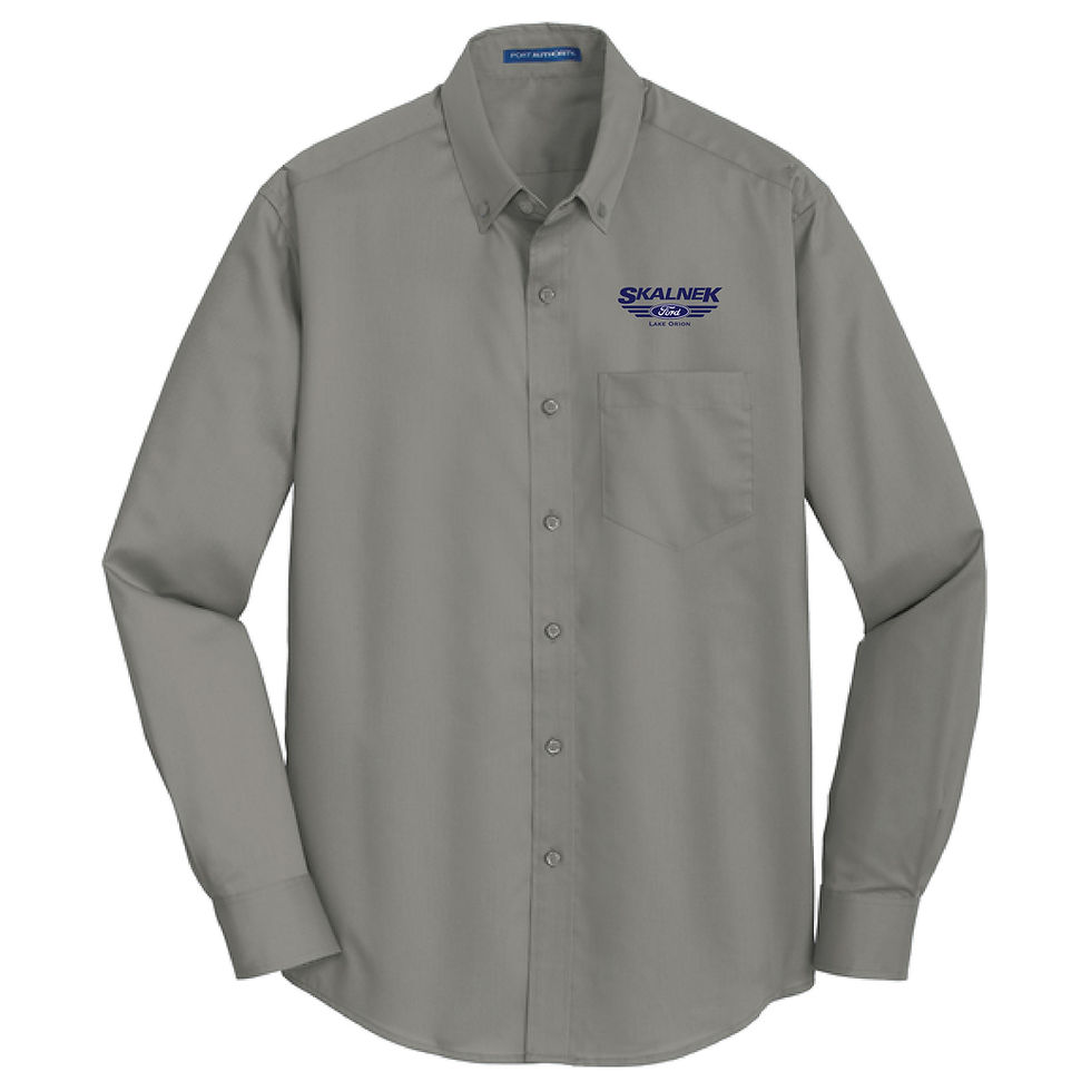 Thumbnail: Port Authority Long Sleeve SuperPro Twill Shirt