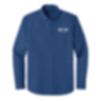 Thumbnail: Port Authority Long Sleeve Nailhead Easy Care Shirt