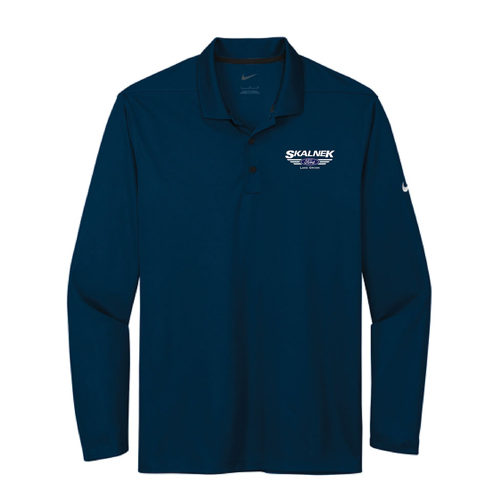 Thumbnail: Nike Dri-FIT Micro Pique 2.0 Long Sleeve Polo