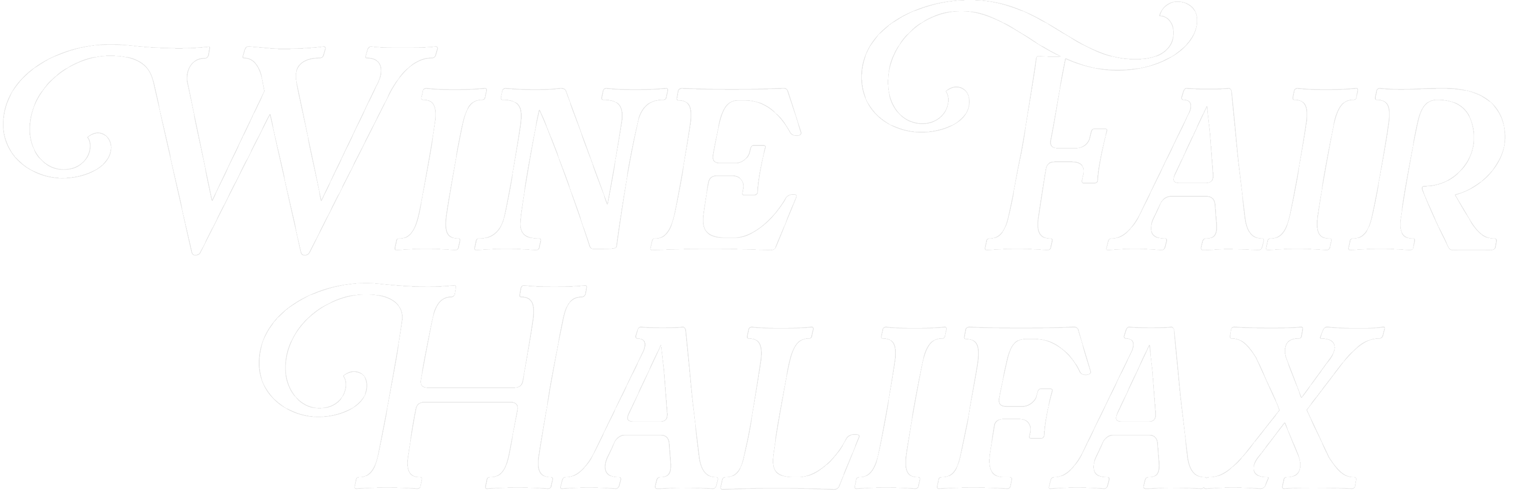 Wine Fair Halifax logo for Nova Scotia wine and lifestyle event