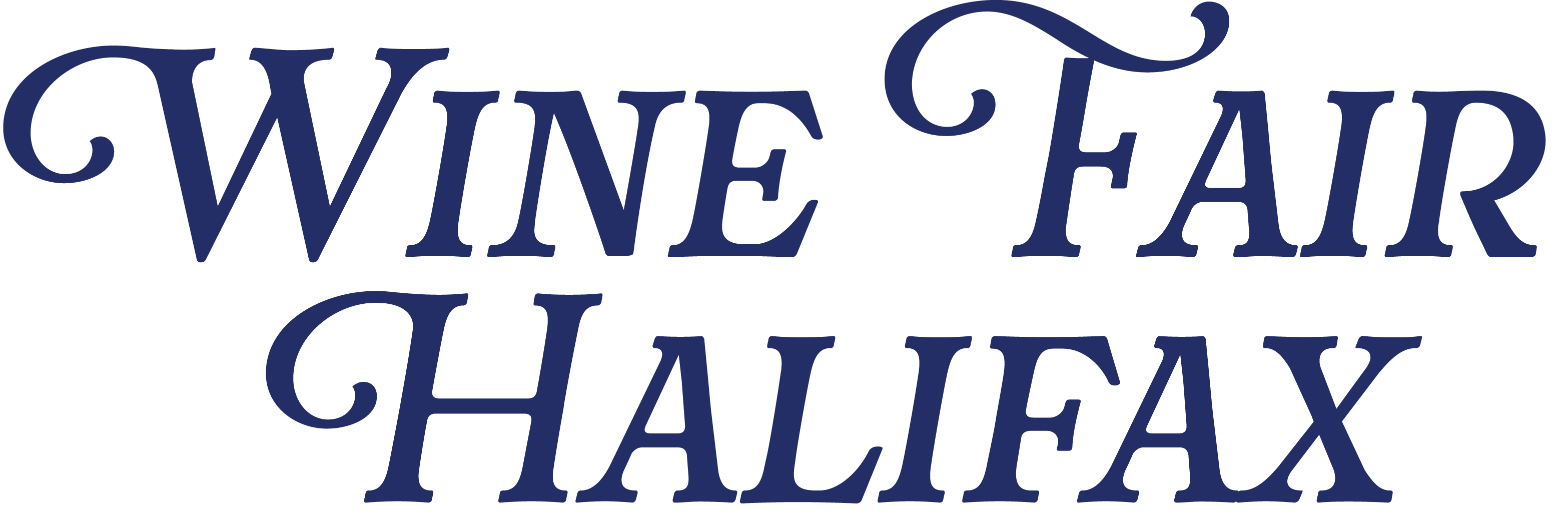 Wine Fair Halifax logo for Halifax wine and lifestyle event
