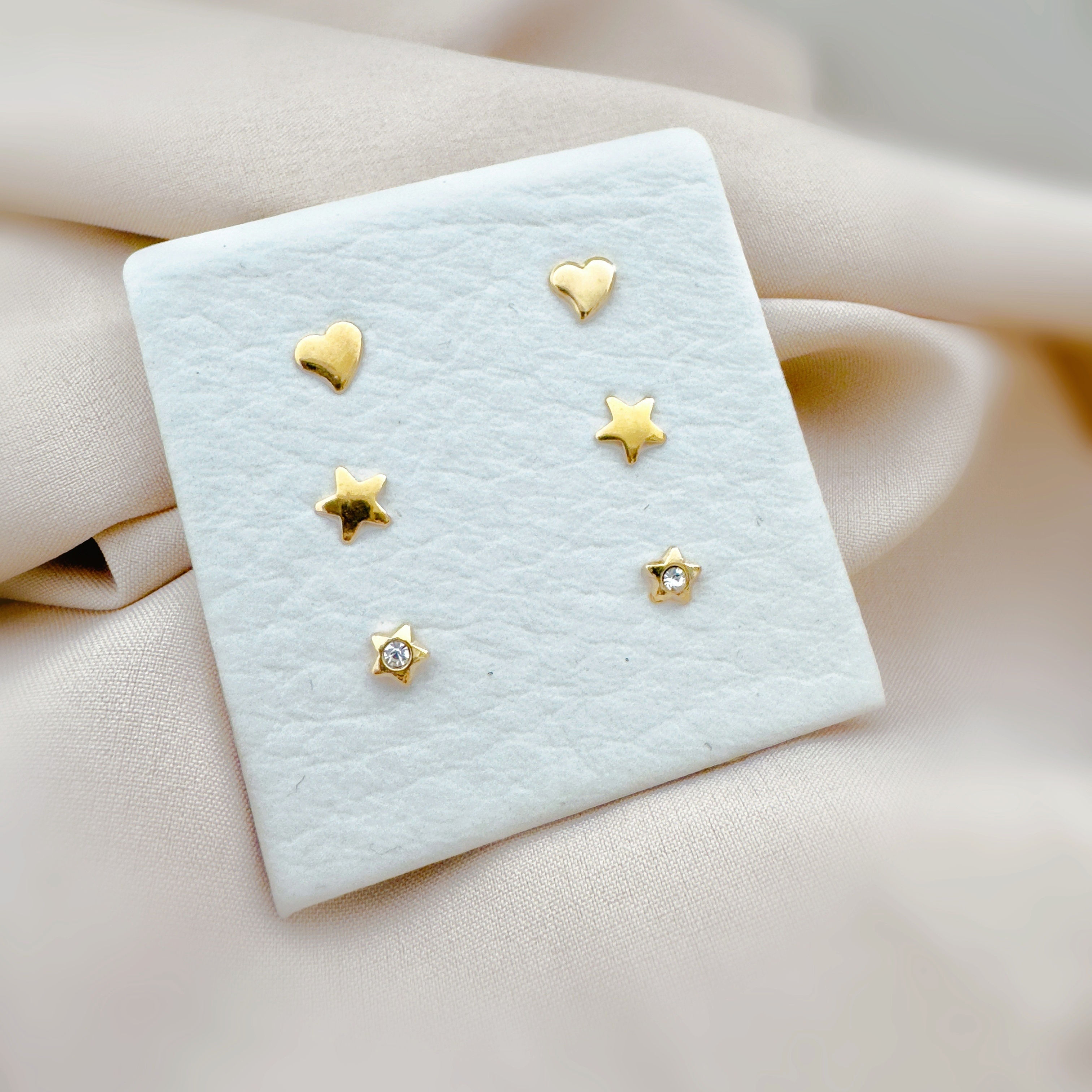 Topos oro laminado 18k. precio del oro. Joyería Cali. Inara oro laminado