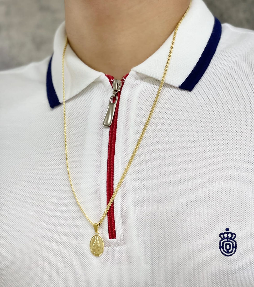 Miniatura: Cadena Tejido Chino Hombre