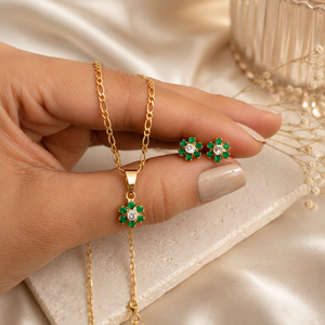 Joyería de oro laminado 18k.