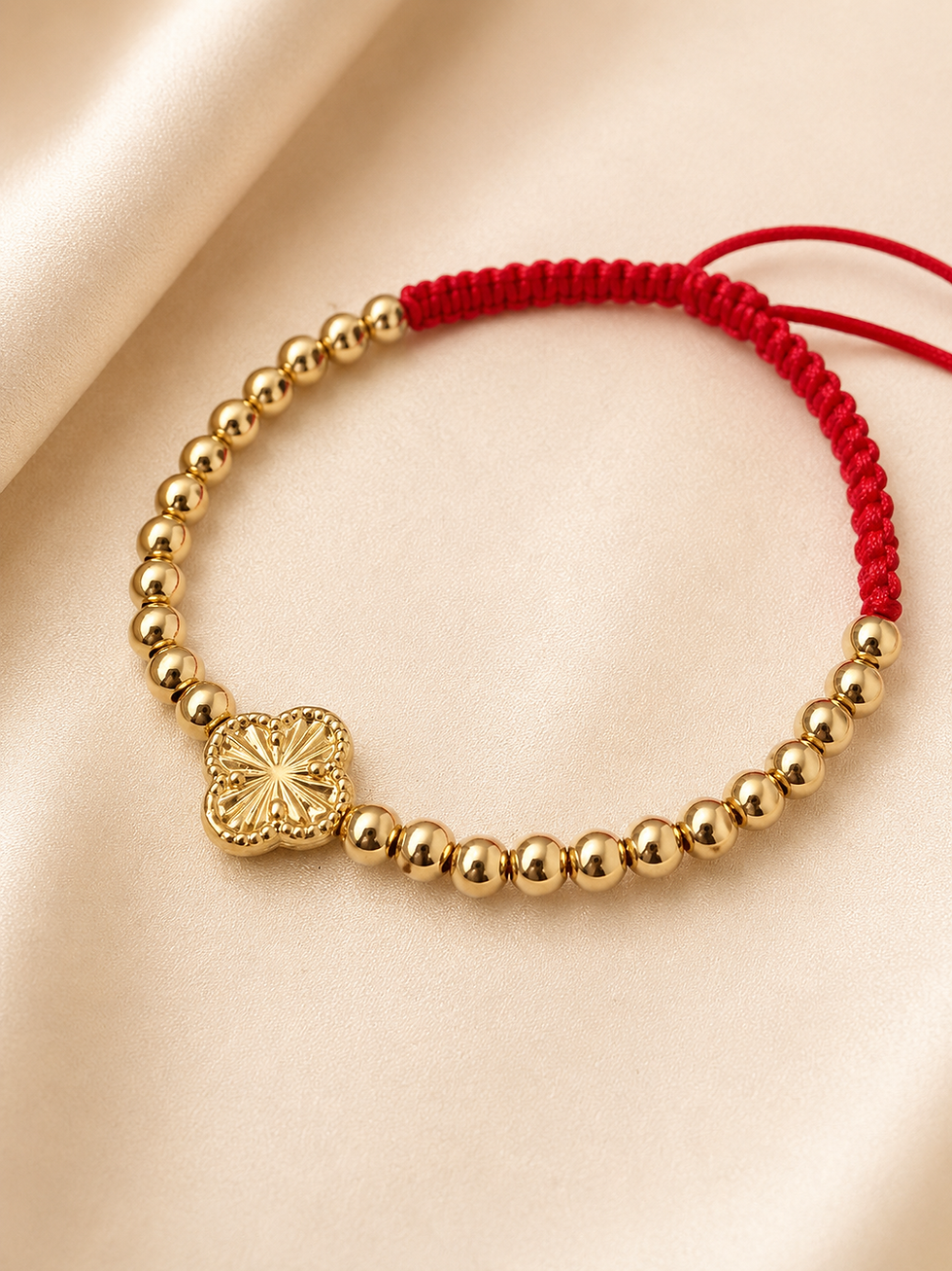 Van Cleff. Pulseras oro laminado 18k. Pulsera Colombia. Inara oro laminado 18k