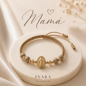 Pulseras de protección oro laminado 18k