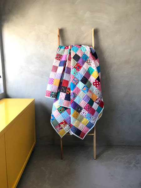 Miniatura: Colcha Patchwork Retalhos