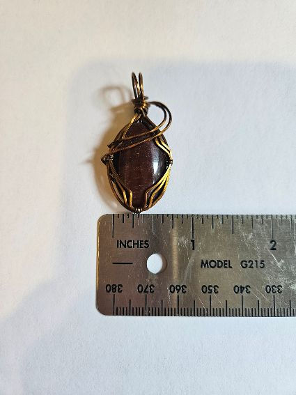 Thumbnail: Red Tigers Eye Pendant