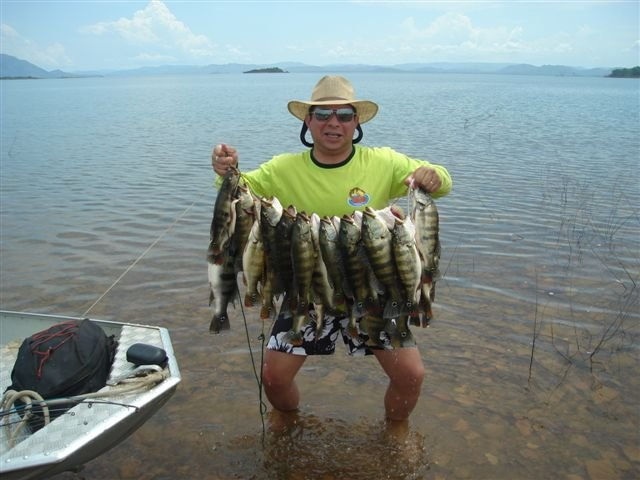 Cleber pesca