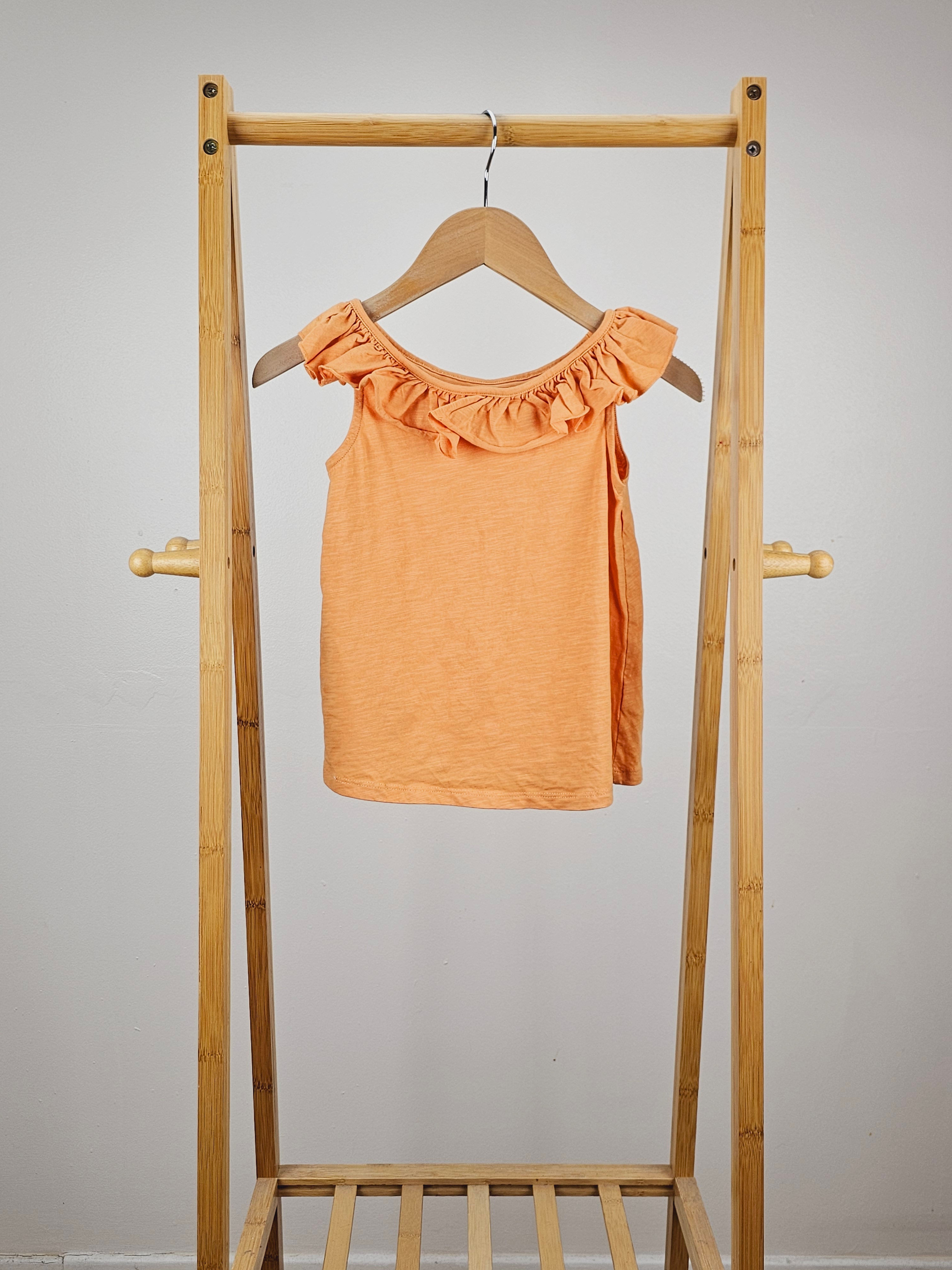 V by Very orange top 4-5 years