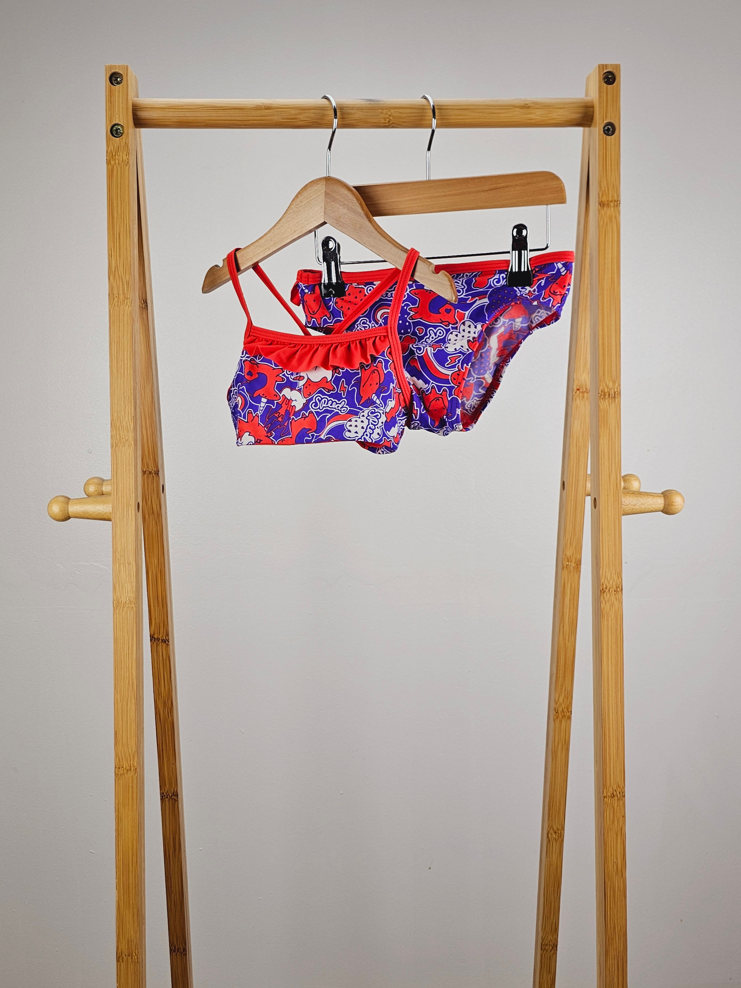 Speedo unicorn print bikini 3-4 years