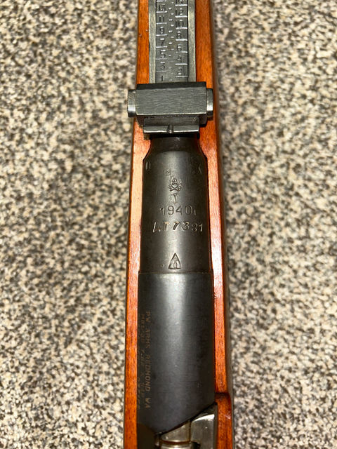 I received this rifle for Christmas when I was 13 and it is directly responsible for me catching the milsurp bug. Sadly, the previous owner put it in a Monte Carlo stock which I replaced with this post-war stock soon after getting it. Other than that, the serialized parts are all matching (including the bayonet, which is possibly the coolest part about this rifle), though the cocking piece is from Tula. The bore is not great, partially because I’ve had the most problems with rust on this one, but it is not counterbored. Other than that it’s just a nice phony war M91/30.