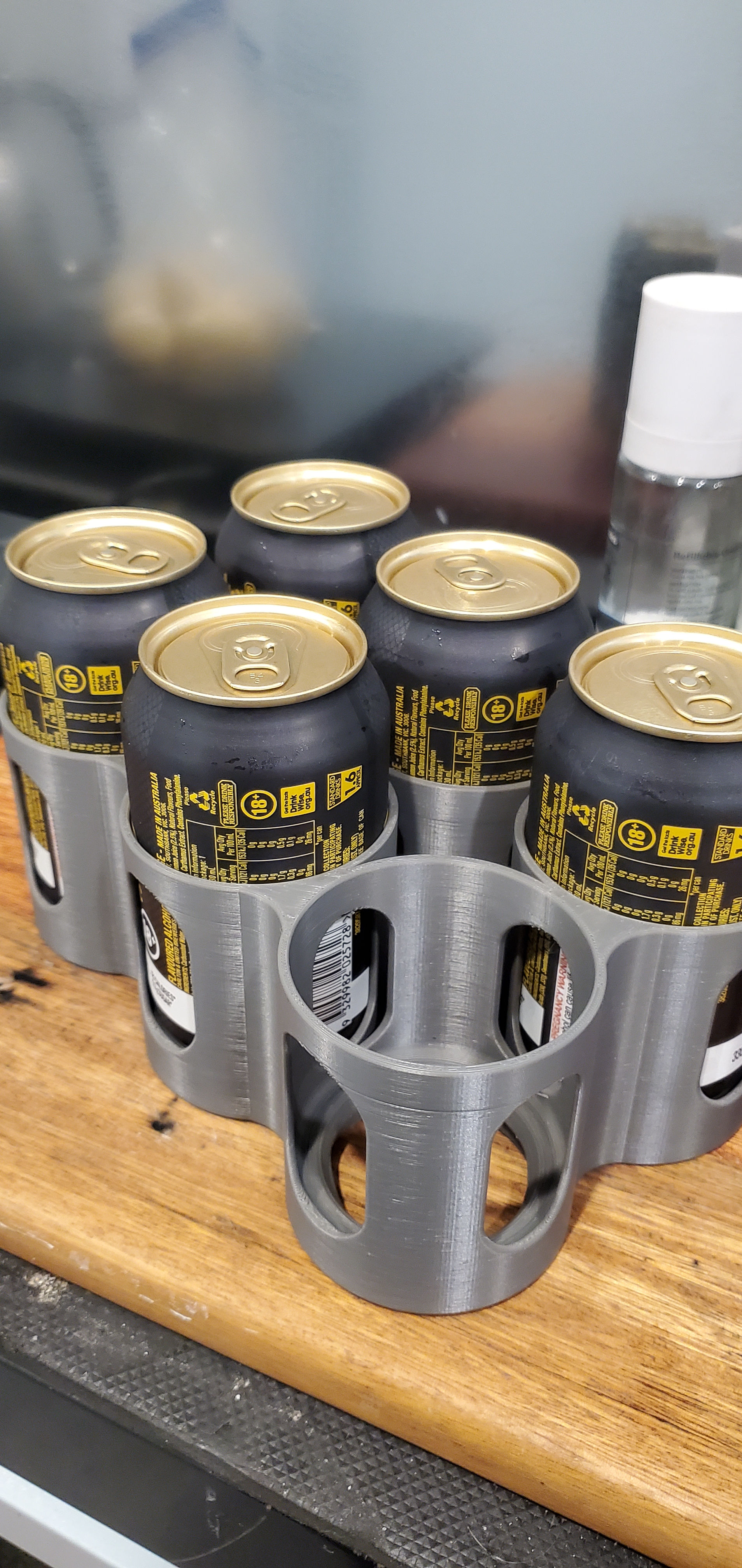 6/9Cans – Anti-Roll Drink Holder for Camping & 4WD Vehicles