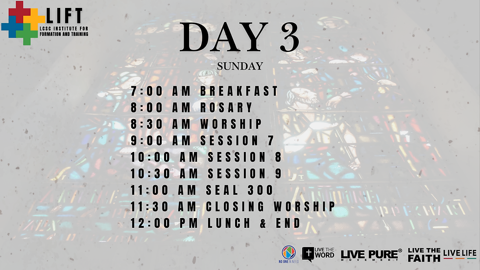 LIFT 2026 Schedule and Program