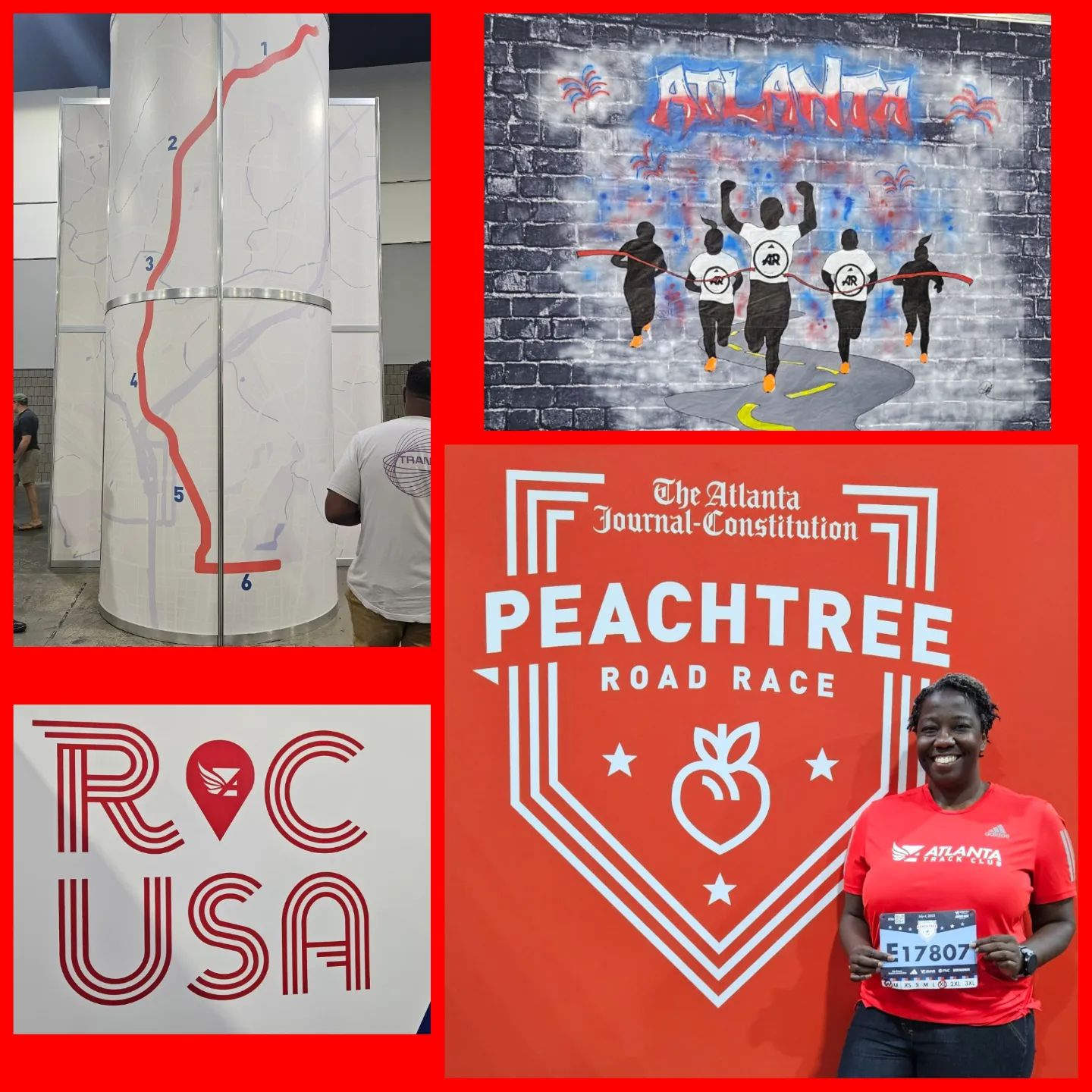 Peachtree Road Race Expo Pictures