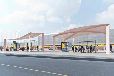 Convex & concave canopies at Rotterdam Central Station