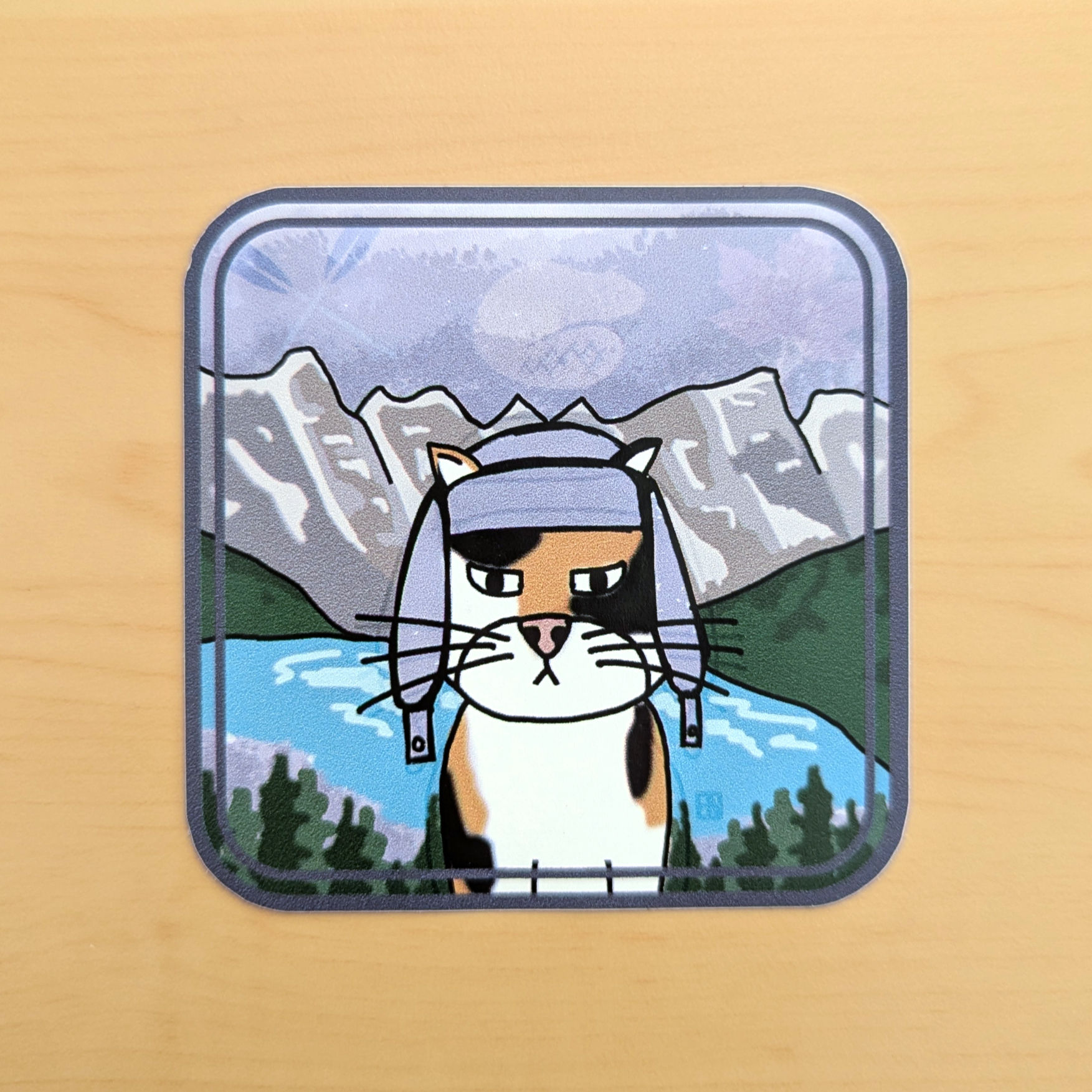 Grumpy Cat - Trapper - Sticker