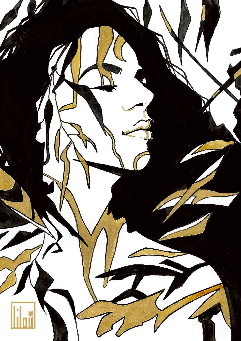 Miniaturbild: Muse 06 - I don’t hide Fine Art Print