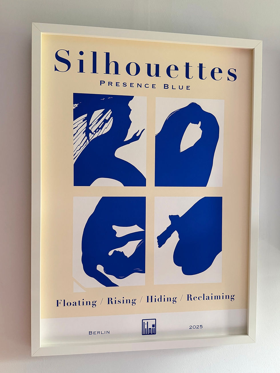 Thumbnail: Silhouettes Blue Vintage Installation