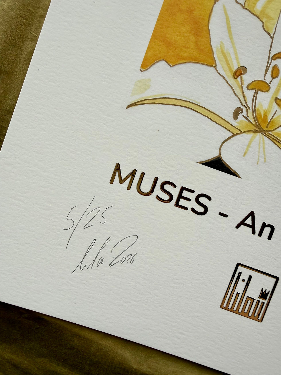Thumbnail: Muses Kalender Limitierung, Nummer und Signatur