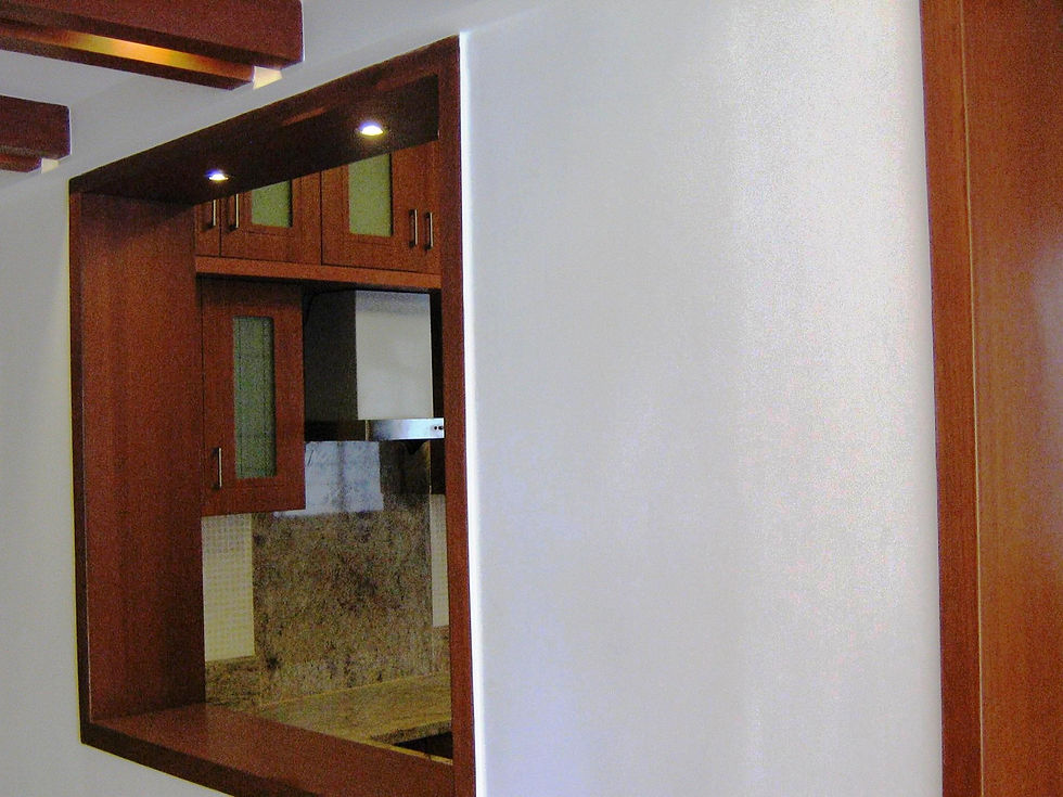 wood clad aperture