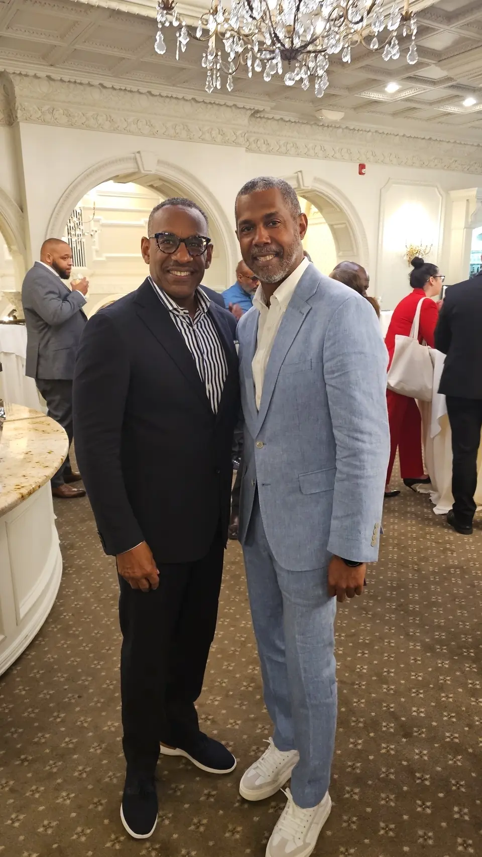 Chairman LeRoy J. Jones, Jr. & Maurice Cummings