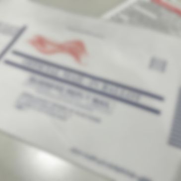 BLURRED VOTE BY MAIL BALLOT.