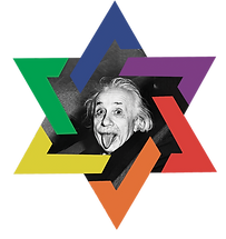 Magen David foto Albert Eisntein