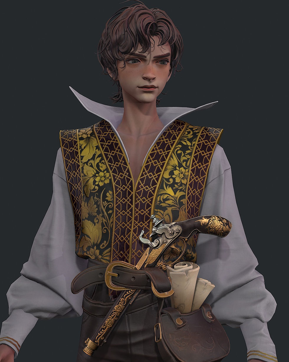 Thumbnail: Stylized Character- Jim Hawkins
