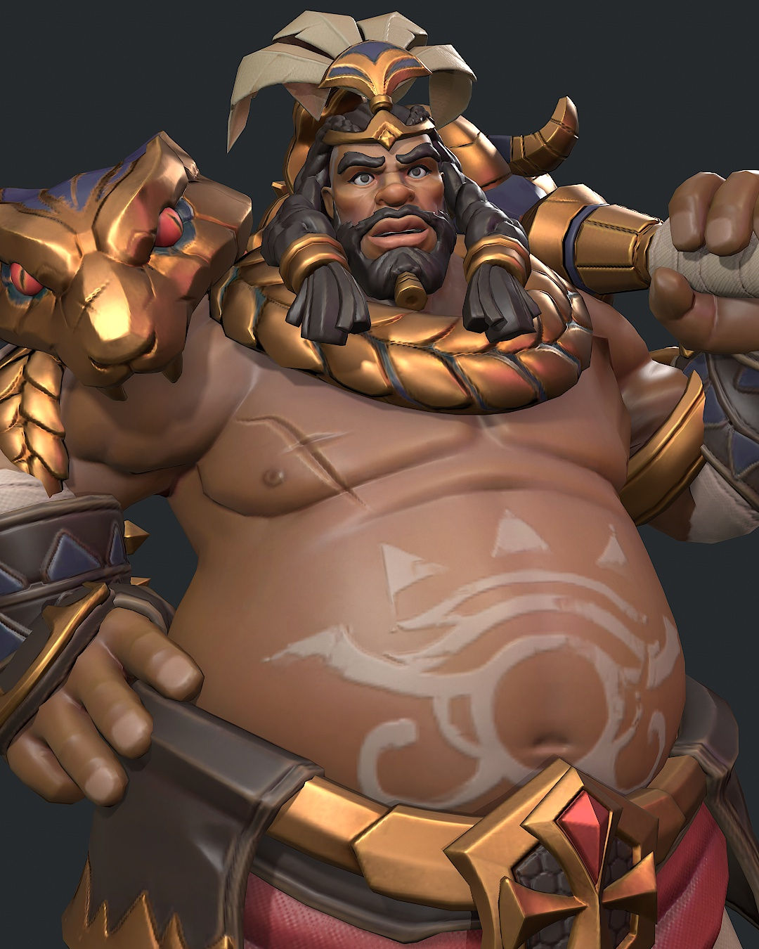 Stylized Character- Anhur