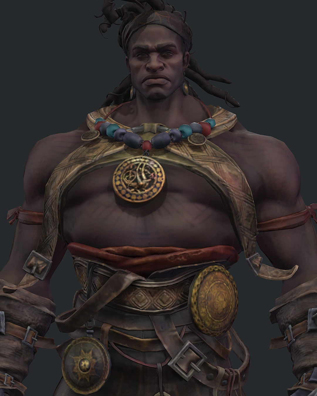 Stylized Warrior Blackfist
