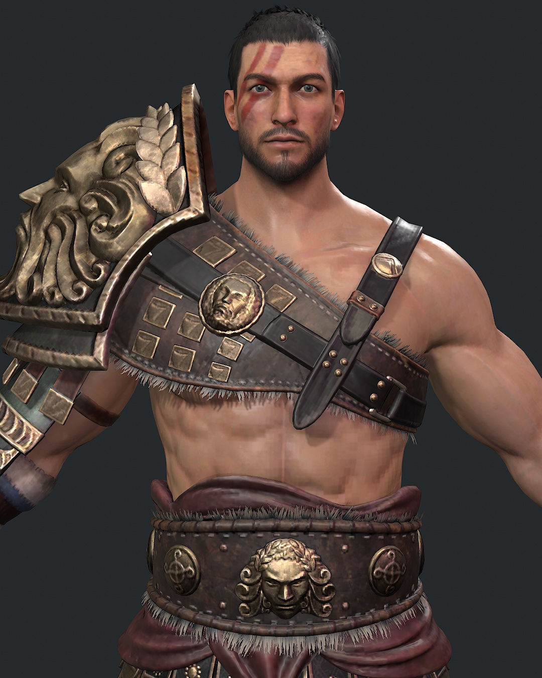 Medieval Character- Spartacus