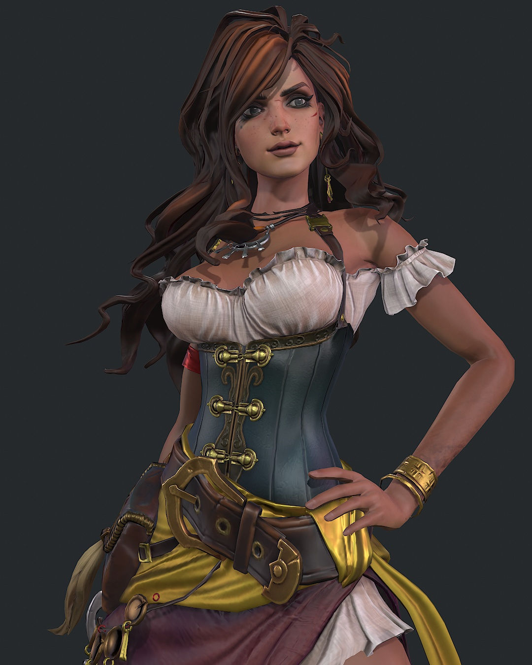 Stylized Character Betty