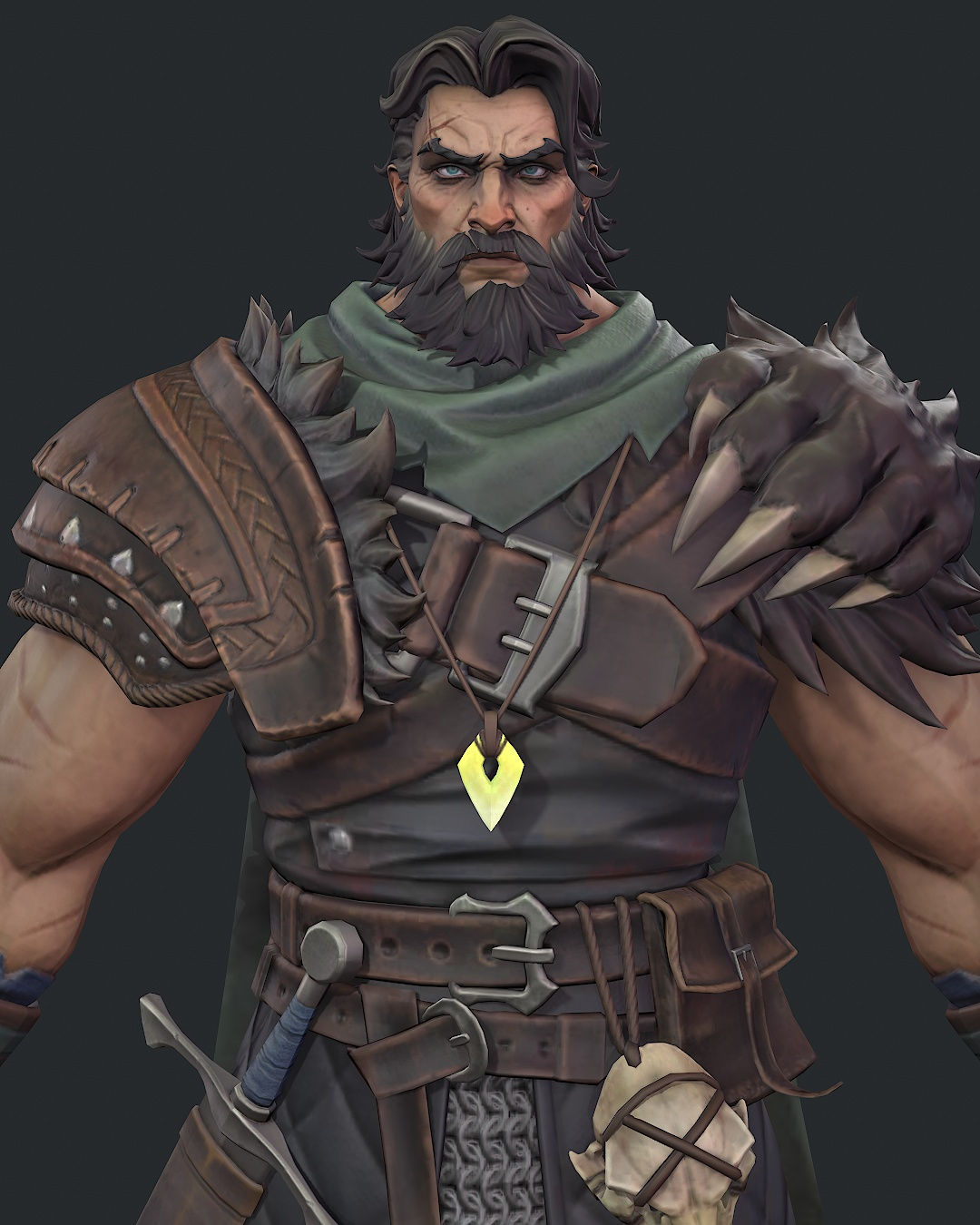 Stylized Warrior Molisen
